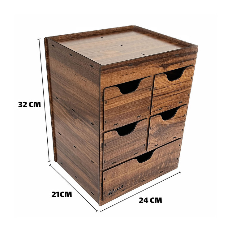 فایل کشویی اف جی کات طرح چوب کد 90