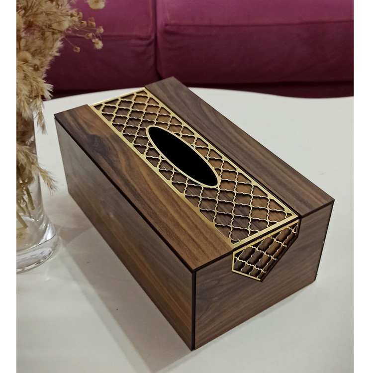 جعبه دستمال کاغذی مدل زنبوری