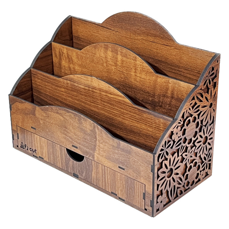 استند لوازم آرایشی اف جی کات مدل کشویی طرح گل کد A78