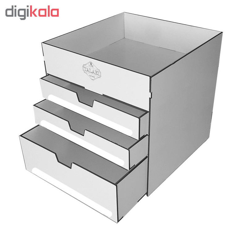 جعبه نظم دهنده ابزار لوکس طلائی مدل 0013