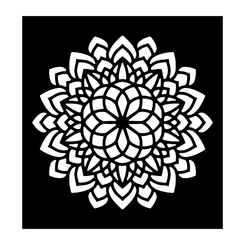 شابلون باتیس آرت طرح تذهیب کد 50-343