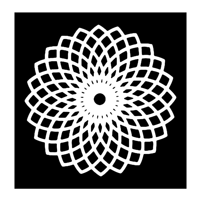 شابلون باتیس آرت طرح تذهیب کد 50-244