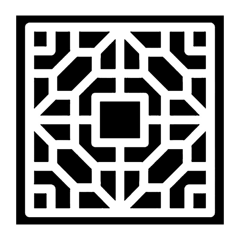 شابلون باتیس آرت طرح تذهیب کد 50-533