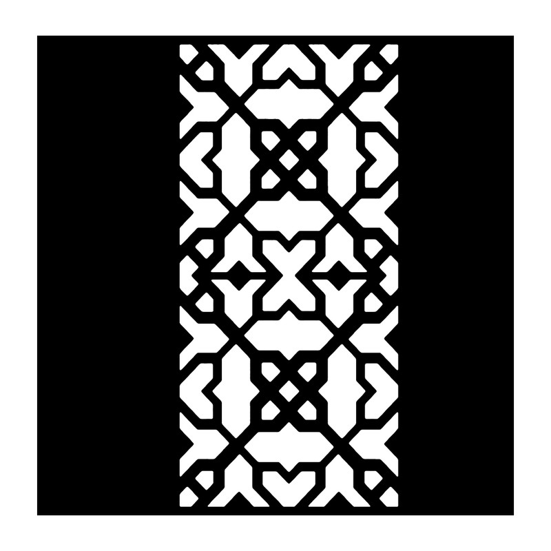 شابلون باتیس آرت طرح تذهیب کد 50-553