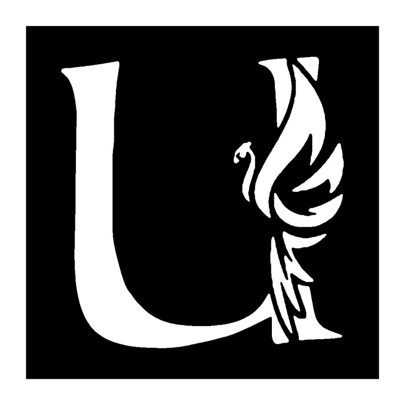 شابلون باتیس آرت طرح حرف U کد 883
