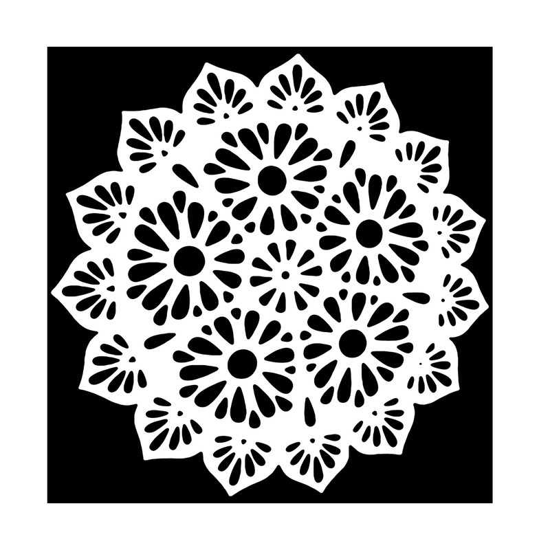 شابلون باتیس آرت طرح تذهیب کد 171