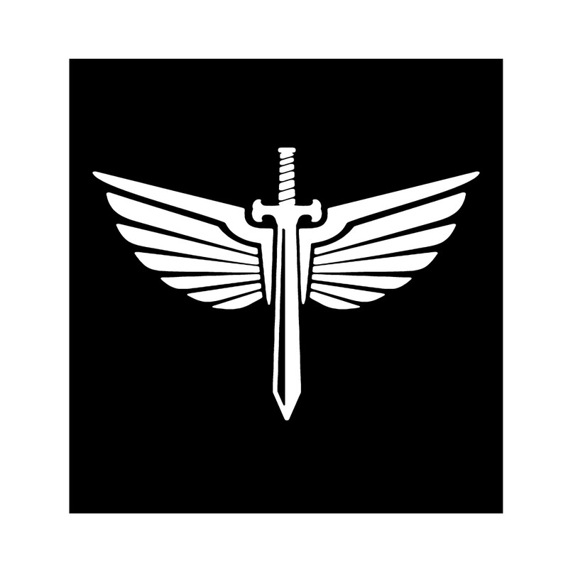 شابلون باتیس آرت طرح شمشیر کد 198