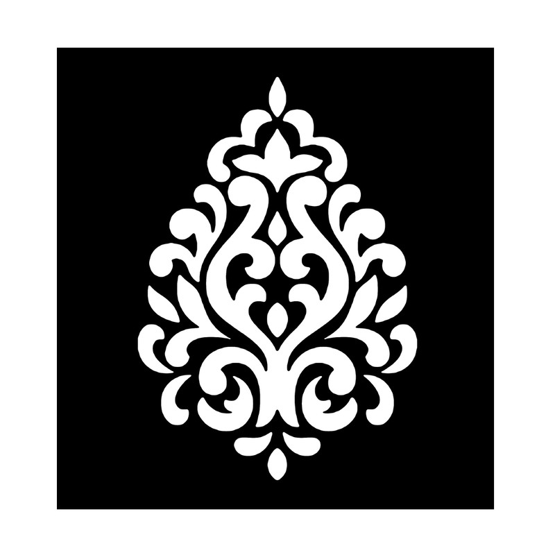شابلون باتیس آرت طرح تذهیب کد 152