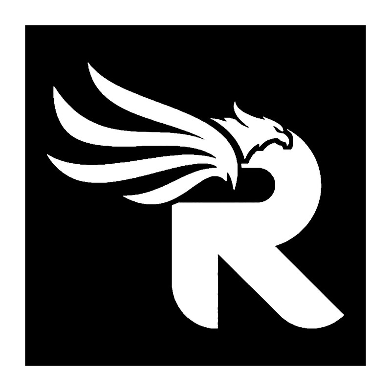 شابلون باتیس آرت طرح حرف R کد 831