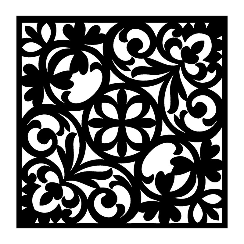 شابلون باتیس آرت طرح تذهیب کد 50-558