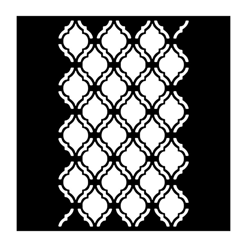 شابلون باتیس آرت طرح تذهیب کد 50-540